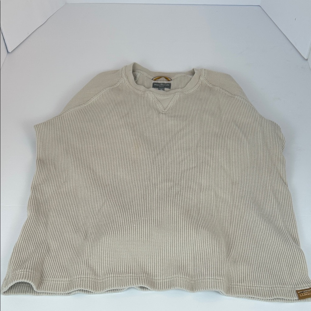 Carhartt Beige Knit Sweater Vest